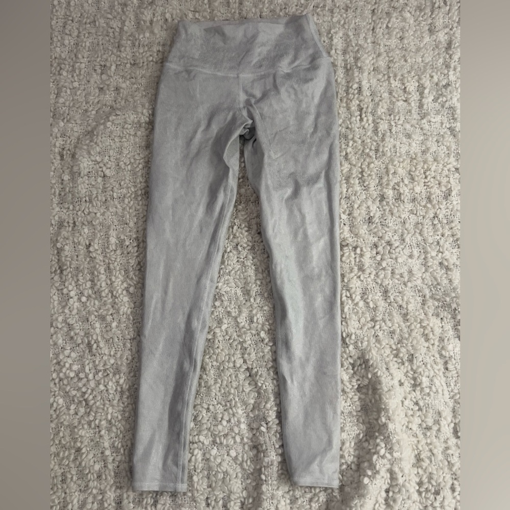 ALO Yoga Silver-Gray Leggings